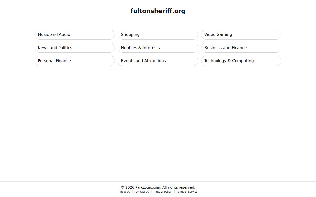 East Point residents directory Fulton inmate search
